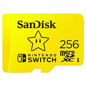 SanDisk 256GB microSDXC Card for Nintendo-Switch